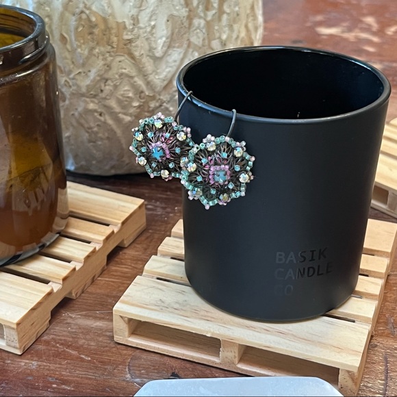 Beaded Earrings from Paris - Picture 1 of 3